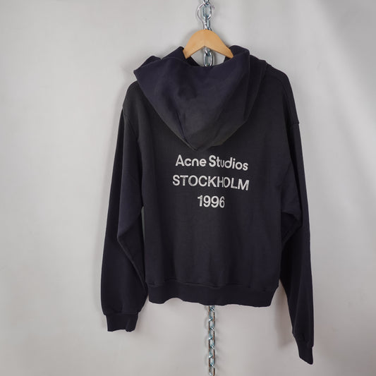 Acne Studios Pre Distressed Stockholm Hoodie - Size S