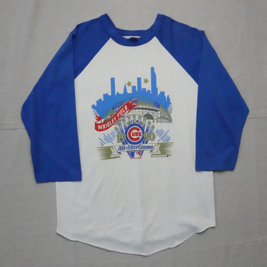 1990 Chicago Cubs All Star Raglan - Size L