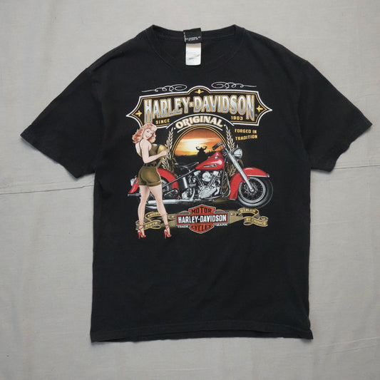 2011 Harley Davidson Northern Lights Tee - Size M