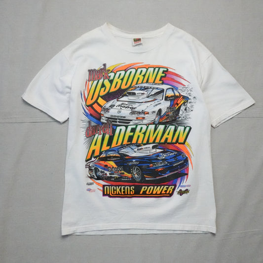 Vintage NHRA Drag Racing Tee - Size L