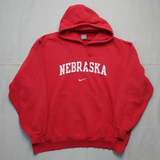 Nike Nebraska Center Swoosh Hoodie - Size XL