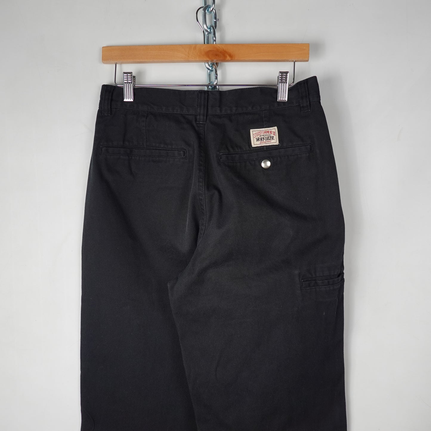 Stussy Black Chino Pants - Size 28