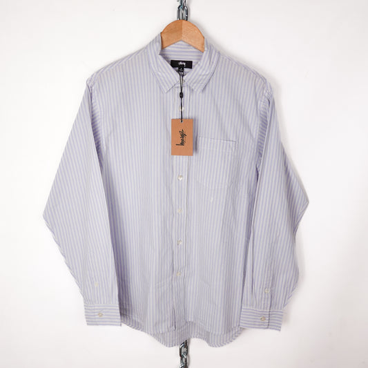 Stussy Striped Button up - Size S