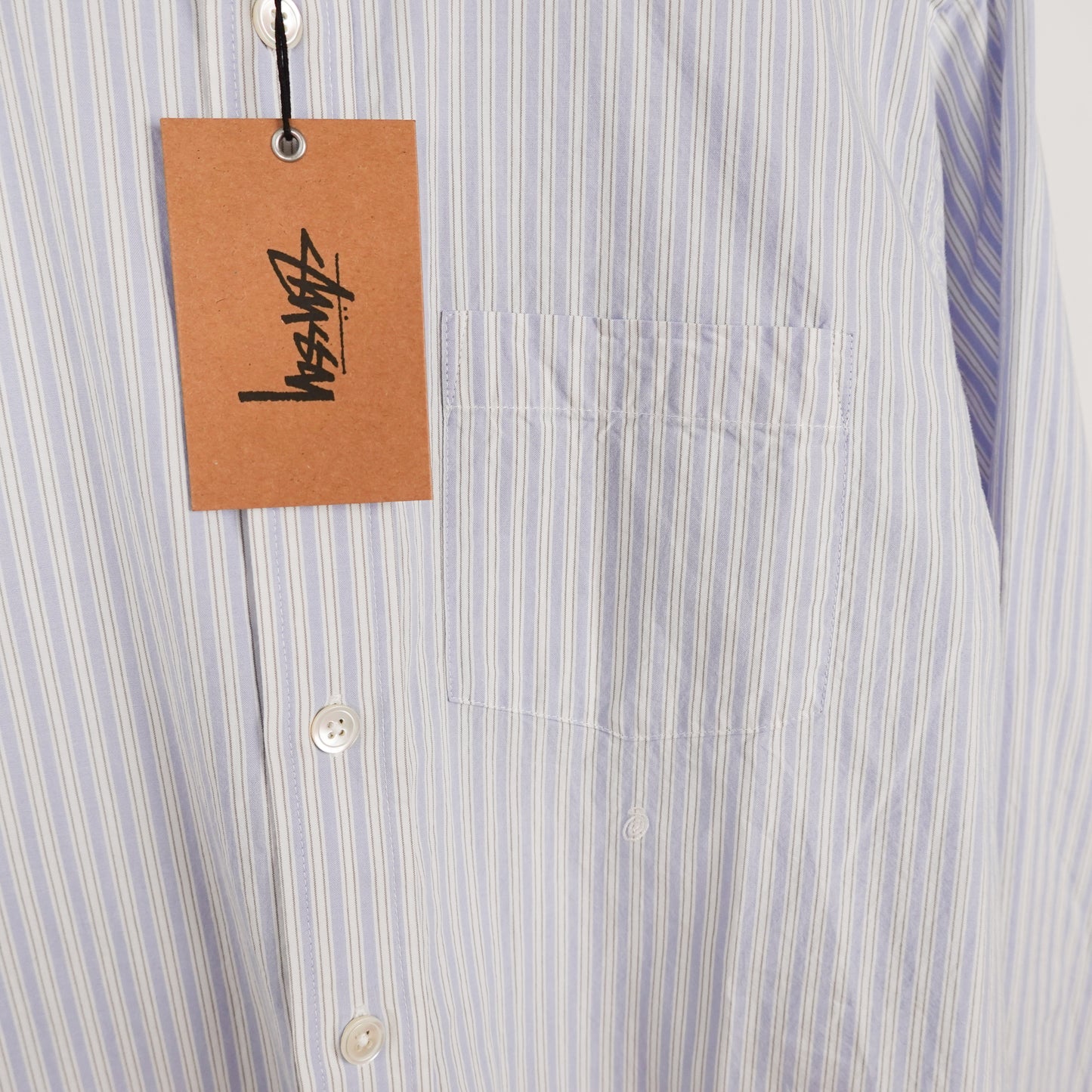 Stussy Striped Button up - Size S