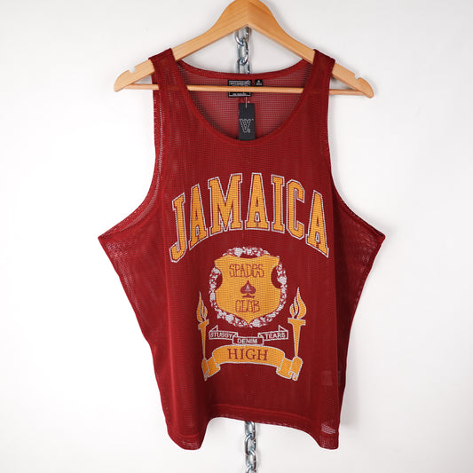 Stussy Denim Tears Mesh Jersey - Size M