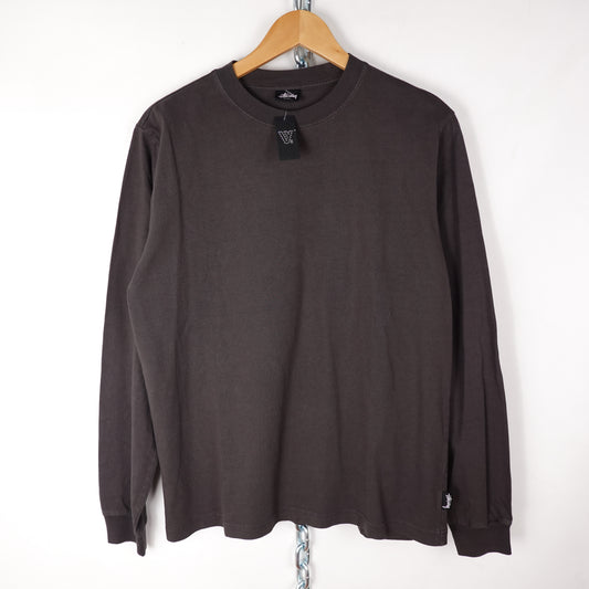 Stussy Blank L/S - Size S