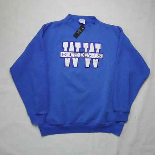 1990s Washington Blue Devils Crew - Size L