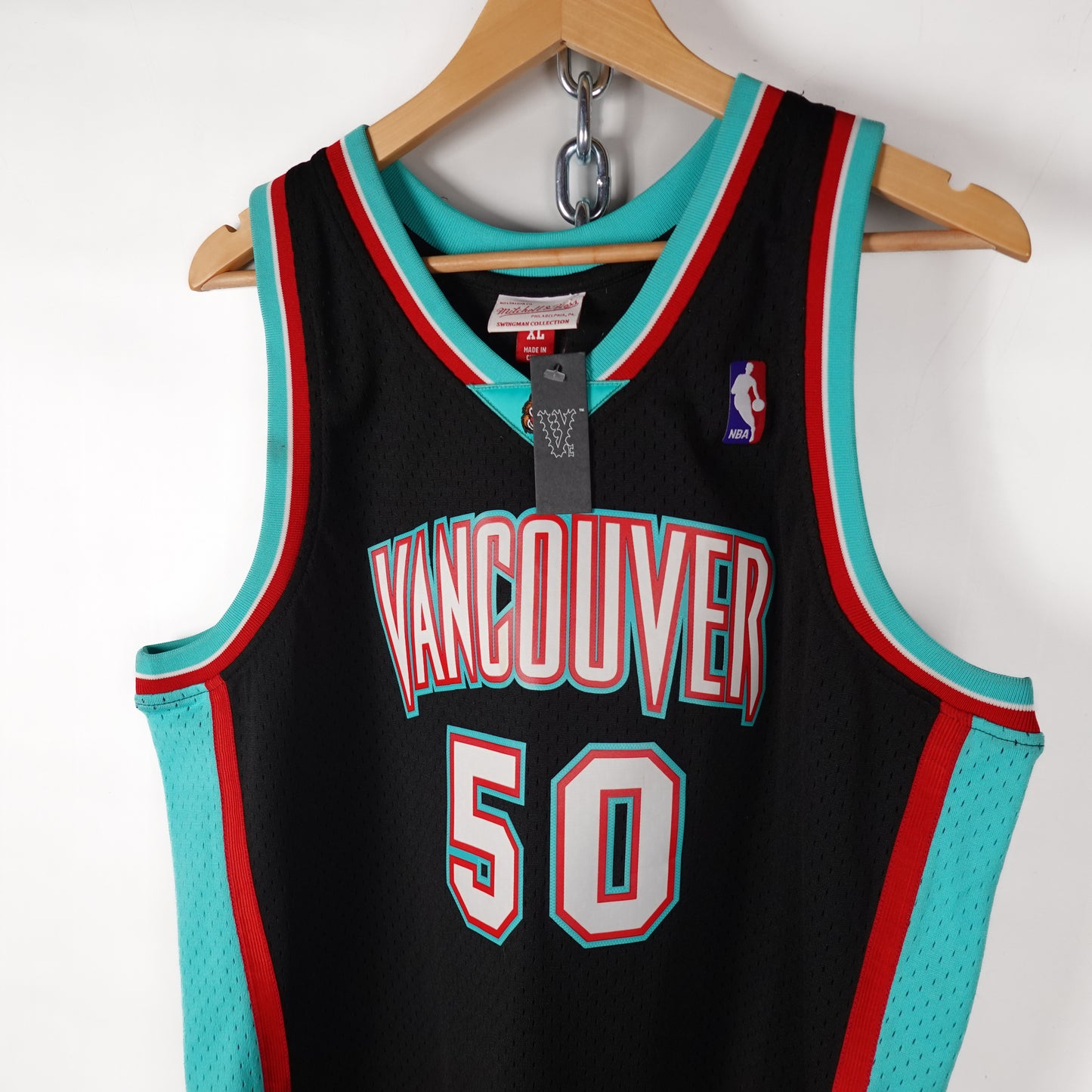 Vancouver Grizzlies Hardwood Jersey - Size XL