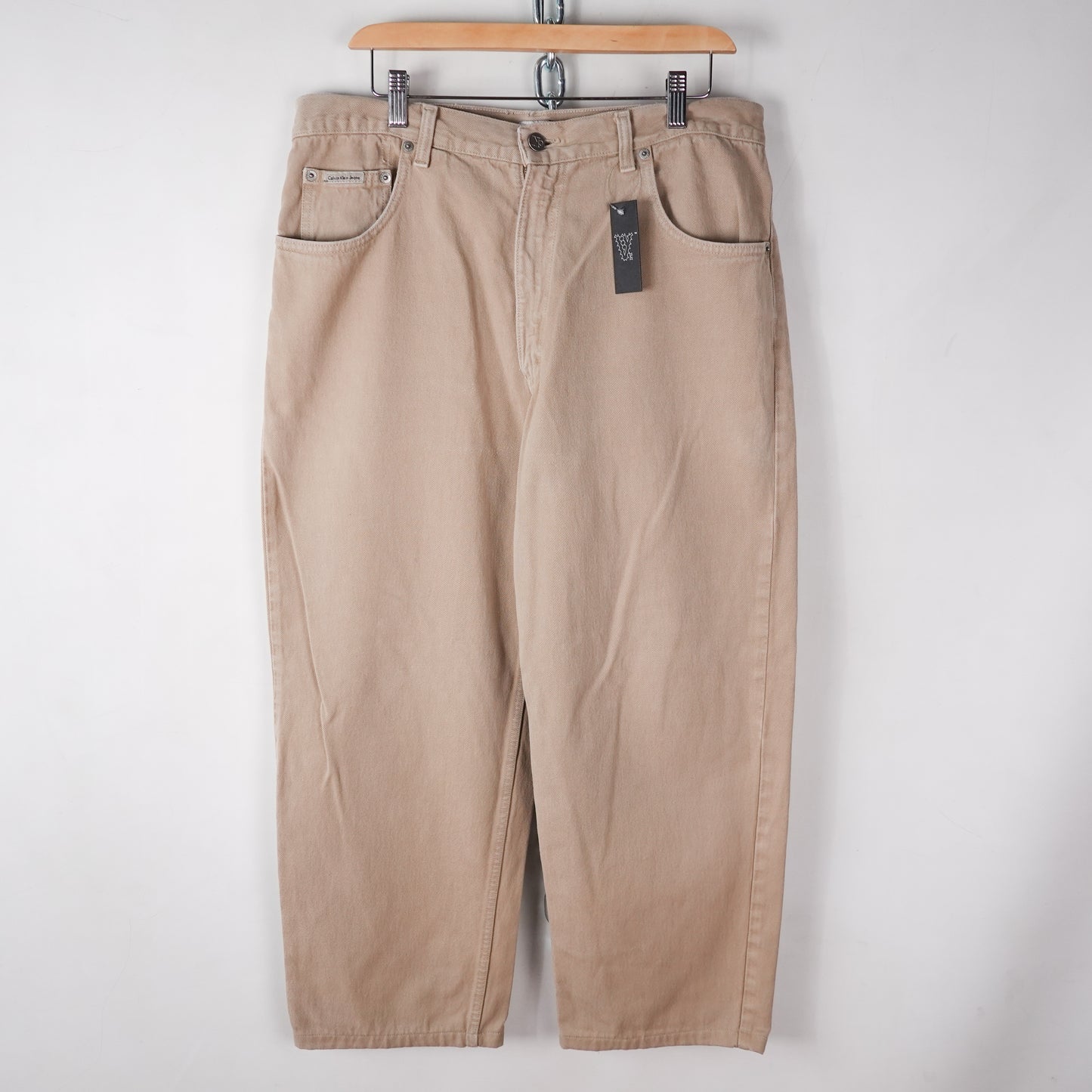 Vintage Calvin Klein Beige Denim - Size 32