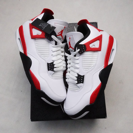 Jordan 4 'Red Cement' - Size 9.5