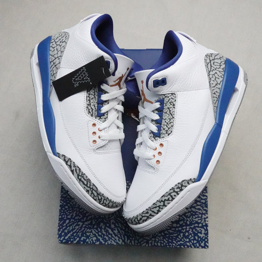 Jordan 3 'Wizards' - Size 9.5