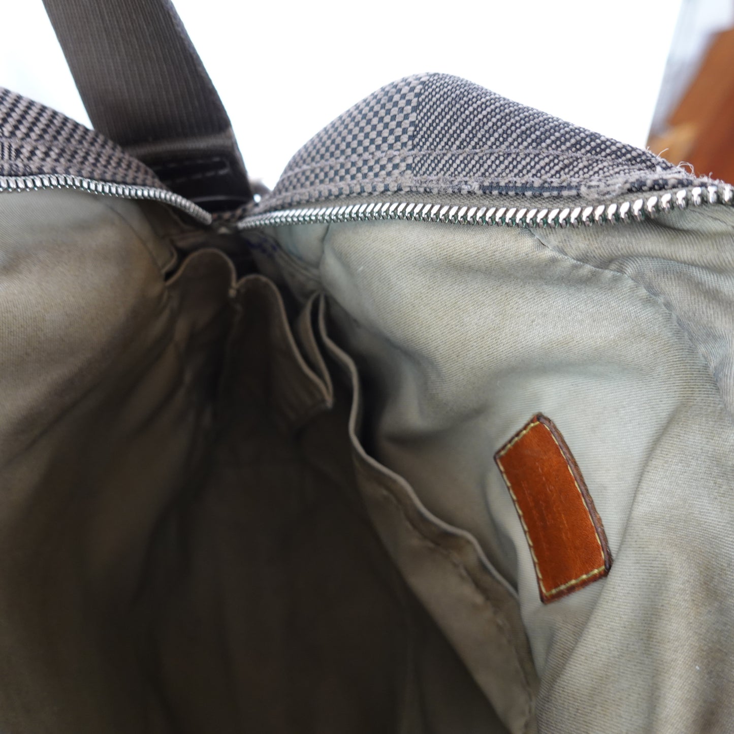 2011 Louis Vuitton Canvas Side Bag