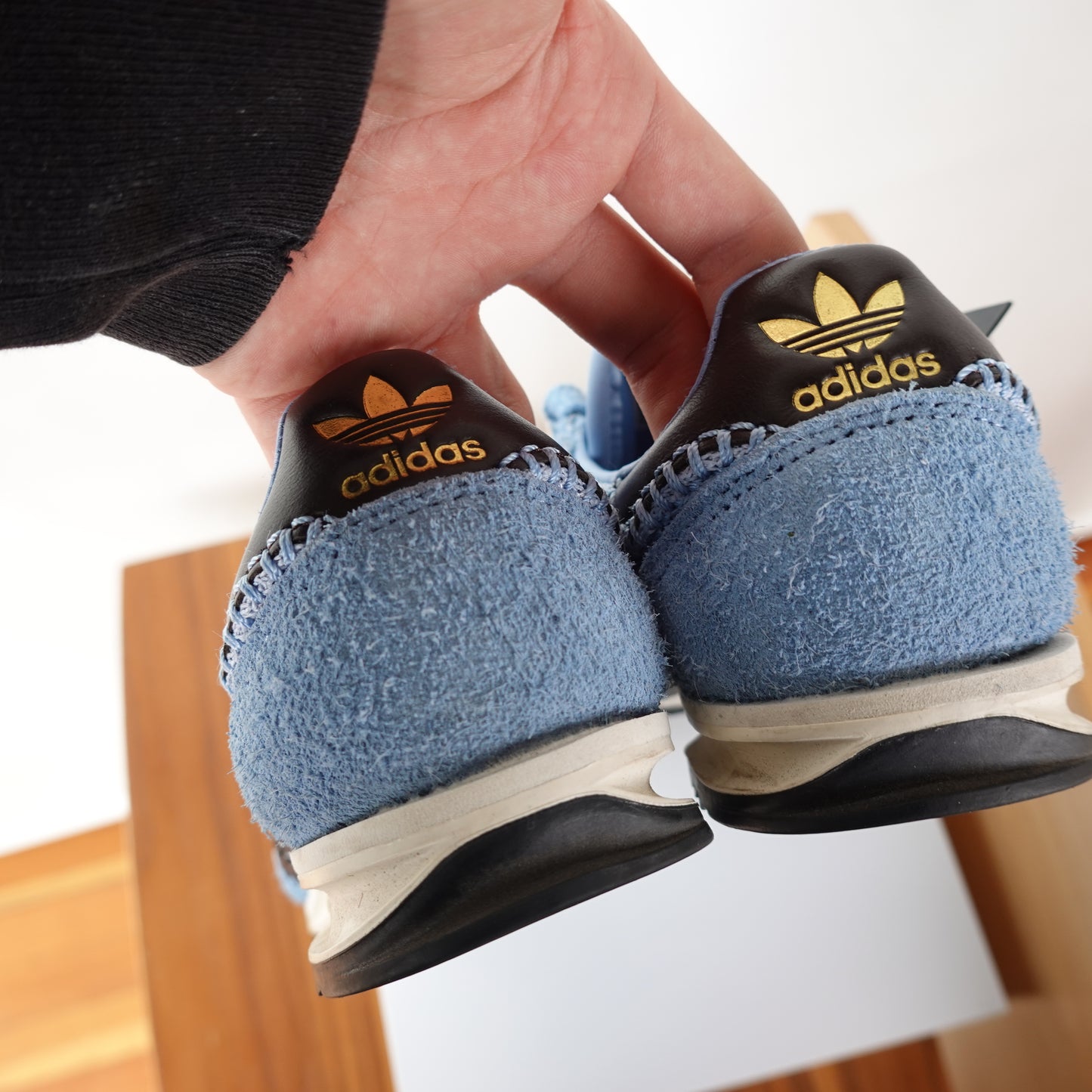 Adidas Wales Bonner SL76 Ash Blue - Size 6