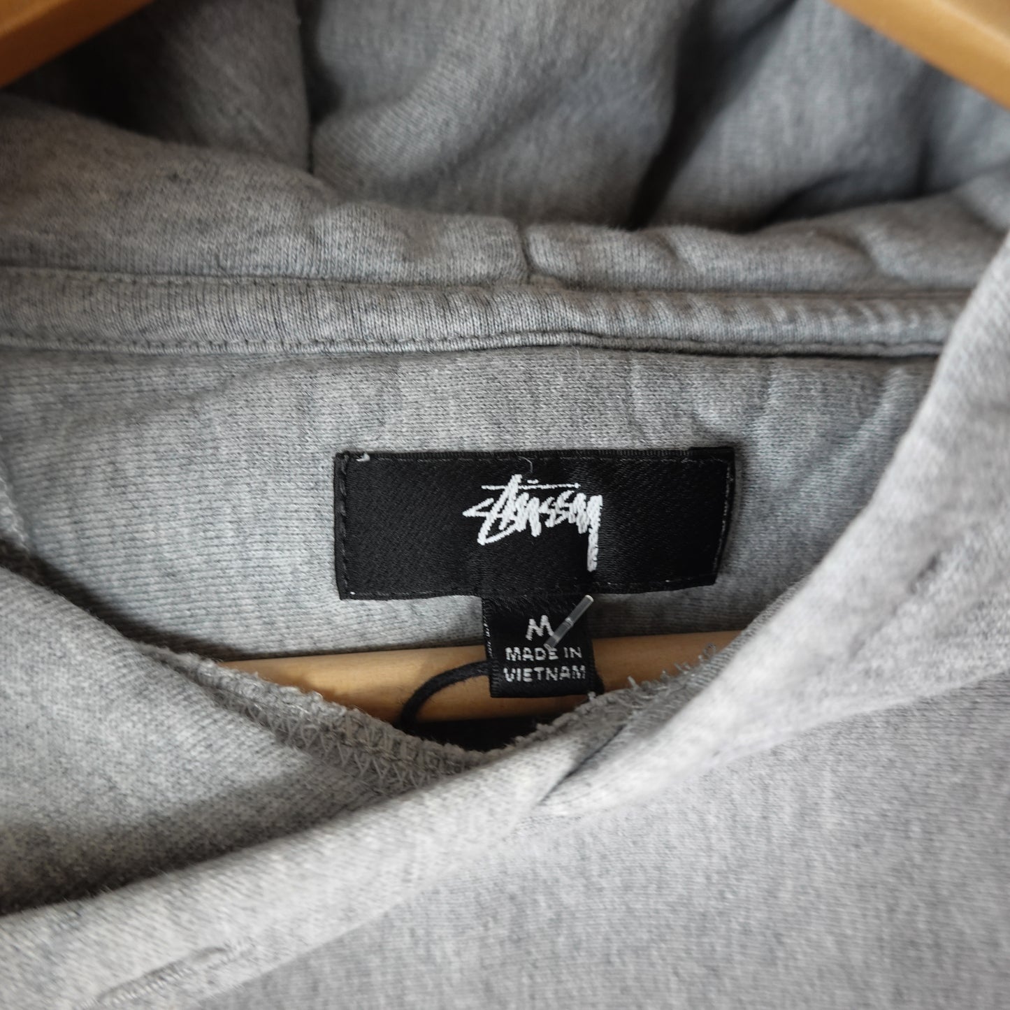 Stussy Grey Hoodie - Size M