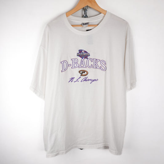 2001 Arizona Diamondbacks World Series Tee - Size XL