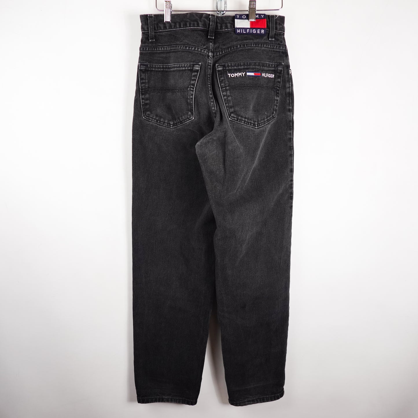 Vintage Tommy Hilfiger Black Denim - Size 29