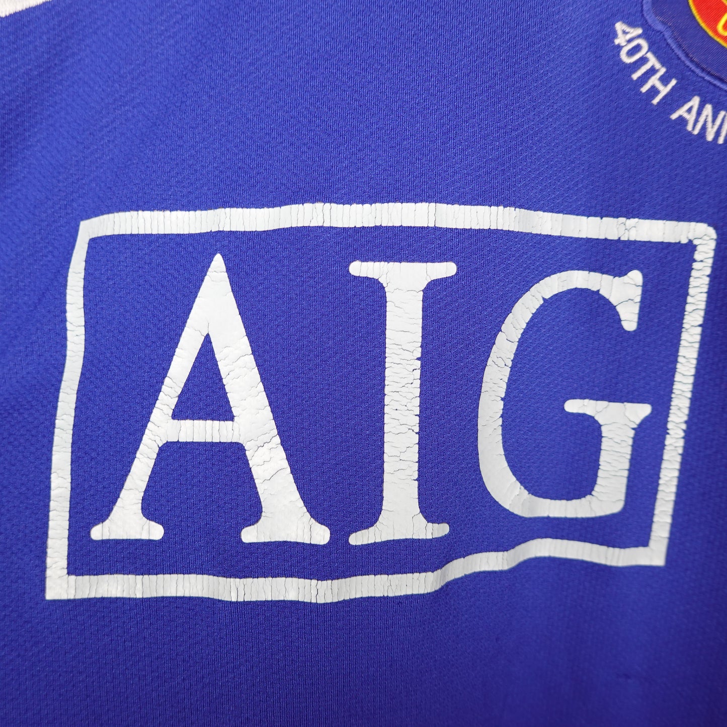 2008/09 Man. United 40th Anni. Kit - Size M