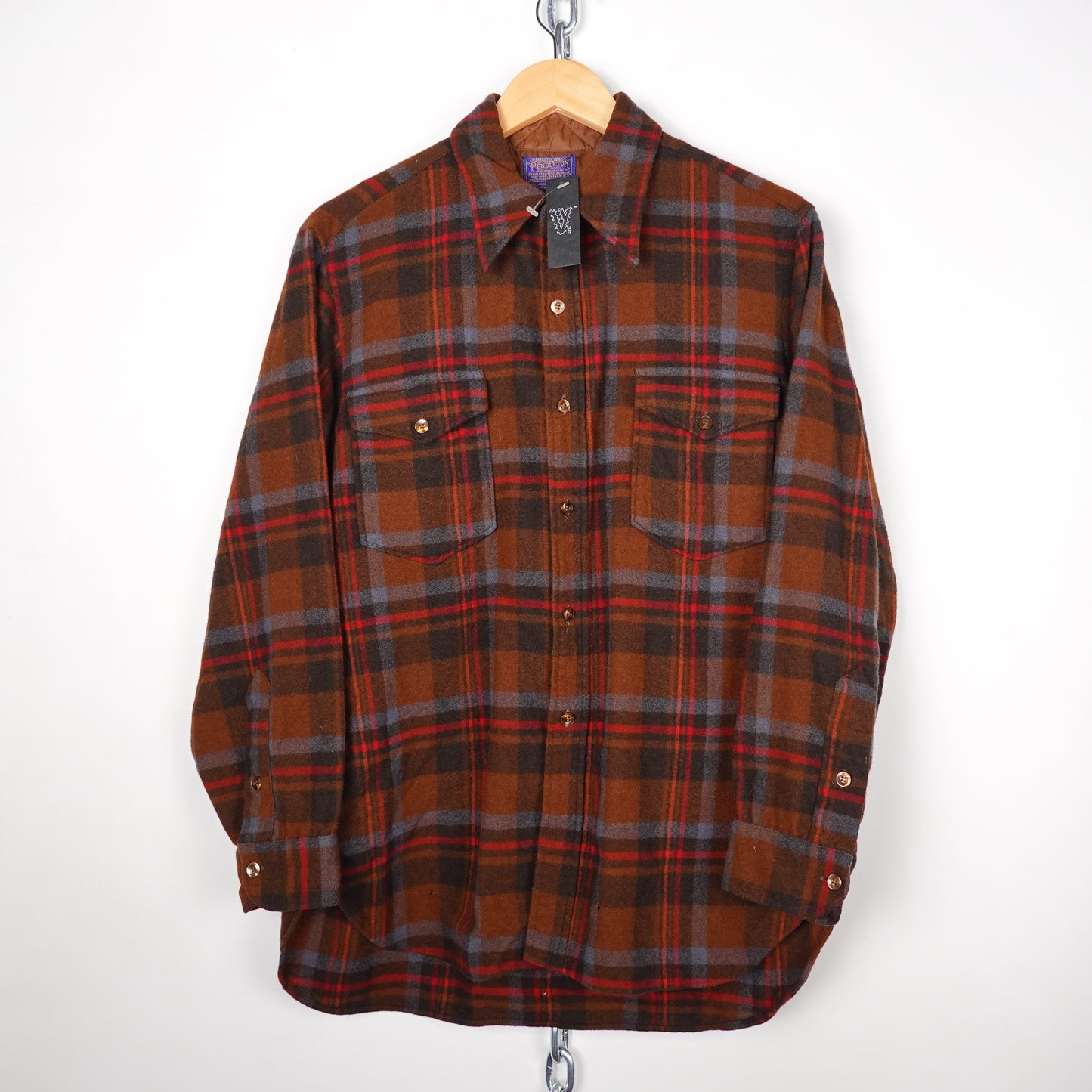 Vintage Pendleton Plaid Button Up - Size XL