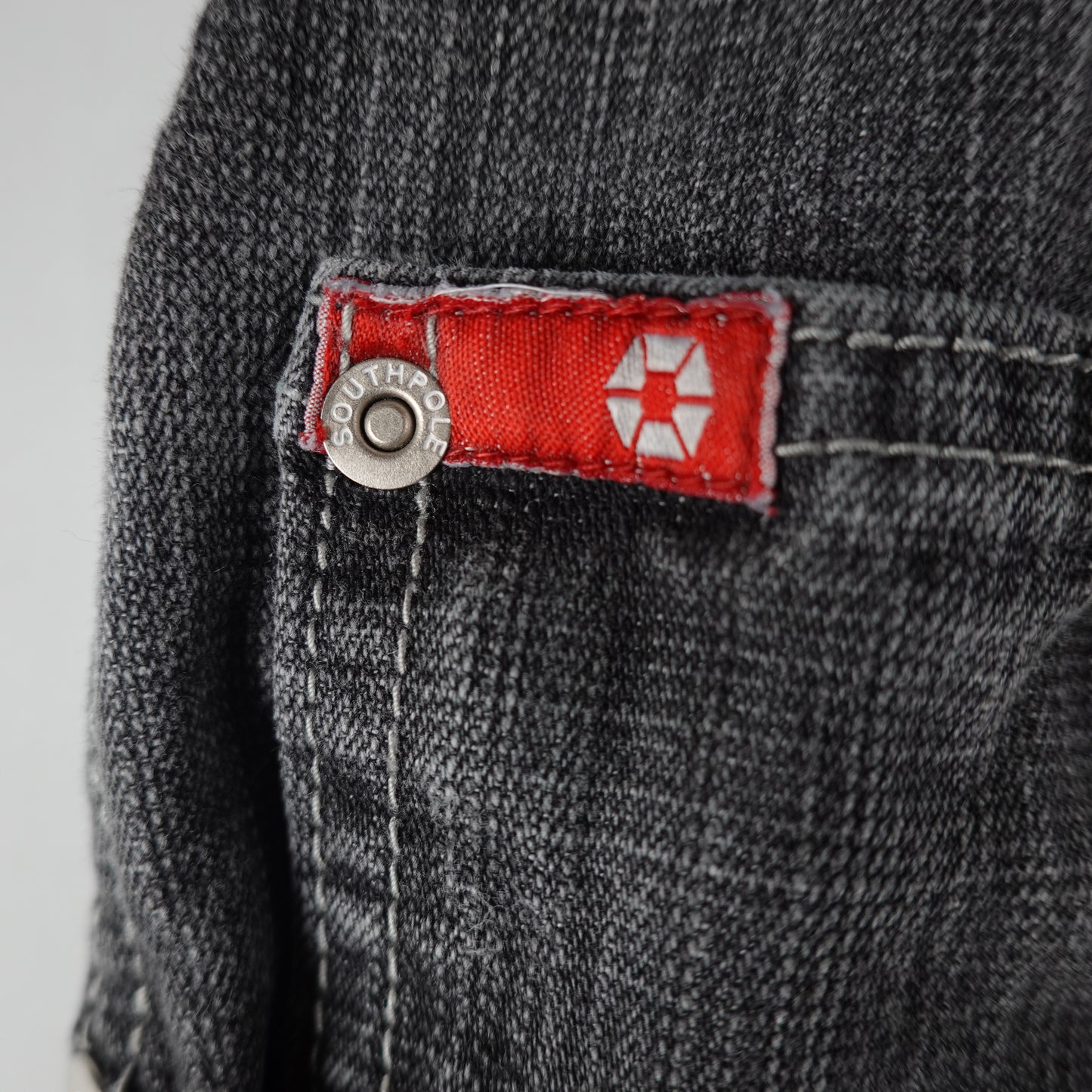 Y2K South Pole Jorts - Size 32