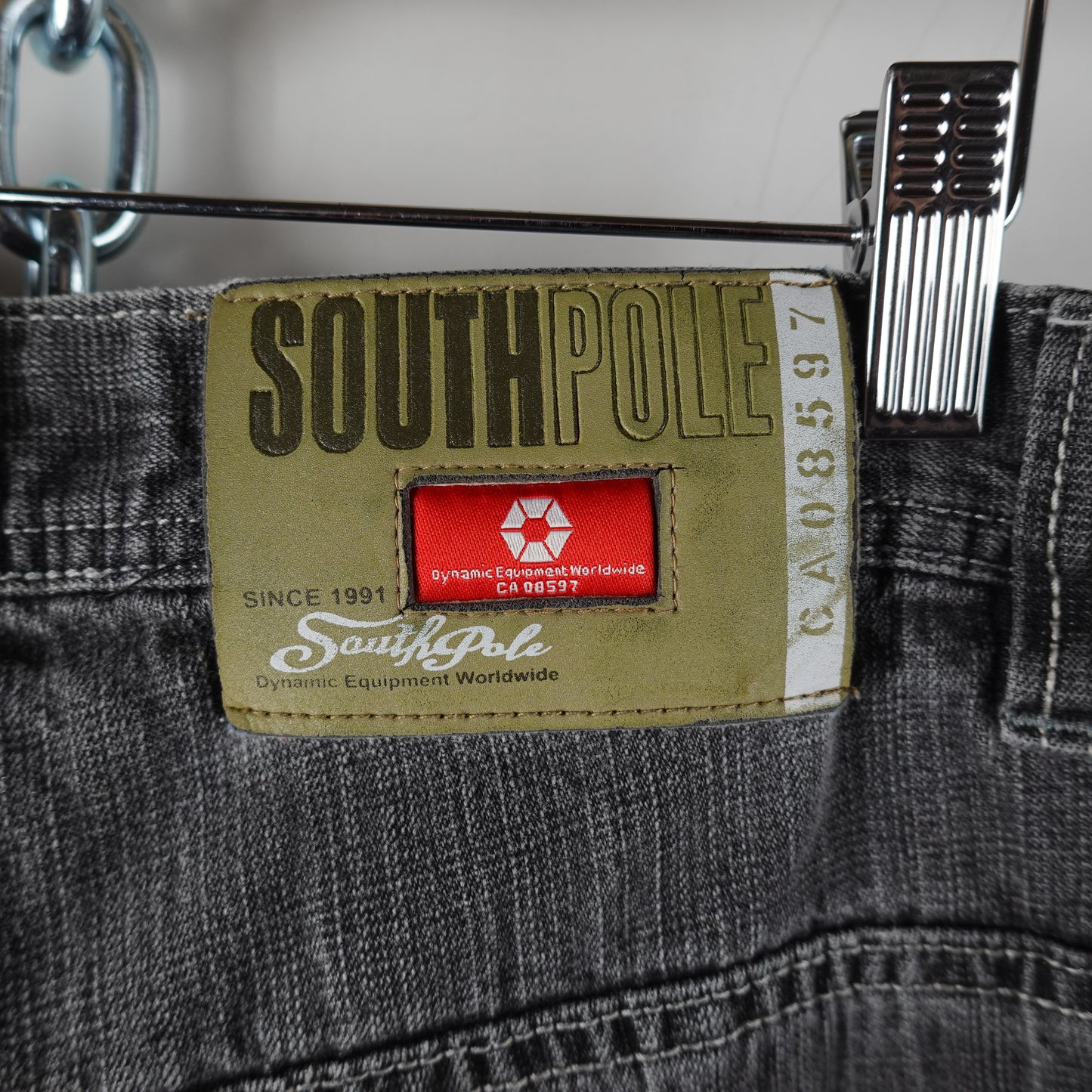 Y2K South Pole Jorts - Size 32