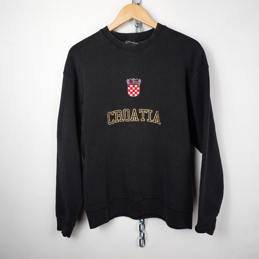 1990s Croatia Embro Crewneck - Size L