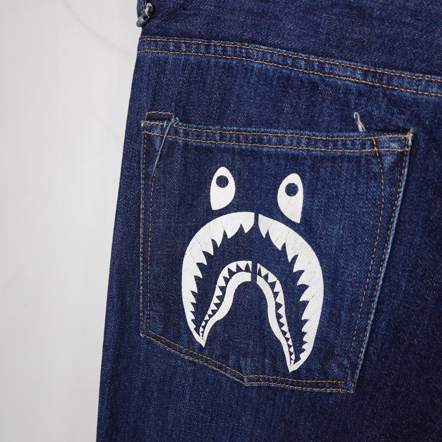 Bape Shark Type 2 Denim - Size M