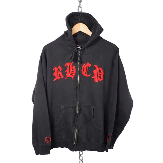 Vintage Red Hot Chilli Peppers Zip Up Hoodie - Size L