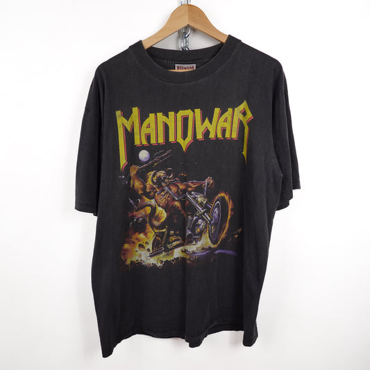 1998 Manowar Euro Tourr Tee - Size XL