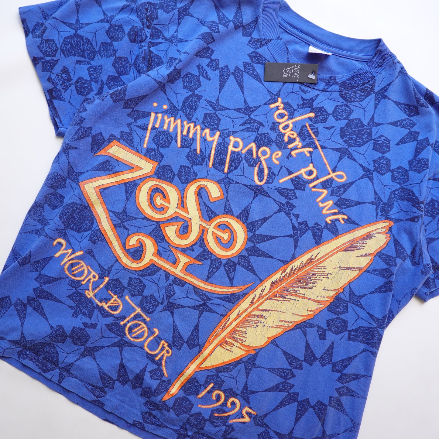 1995 Jimmy Page & Robert Plant Tour Tee - Size XL