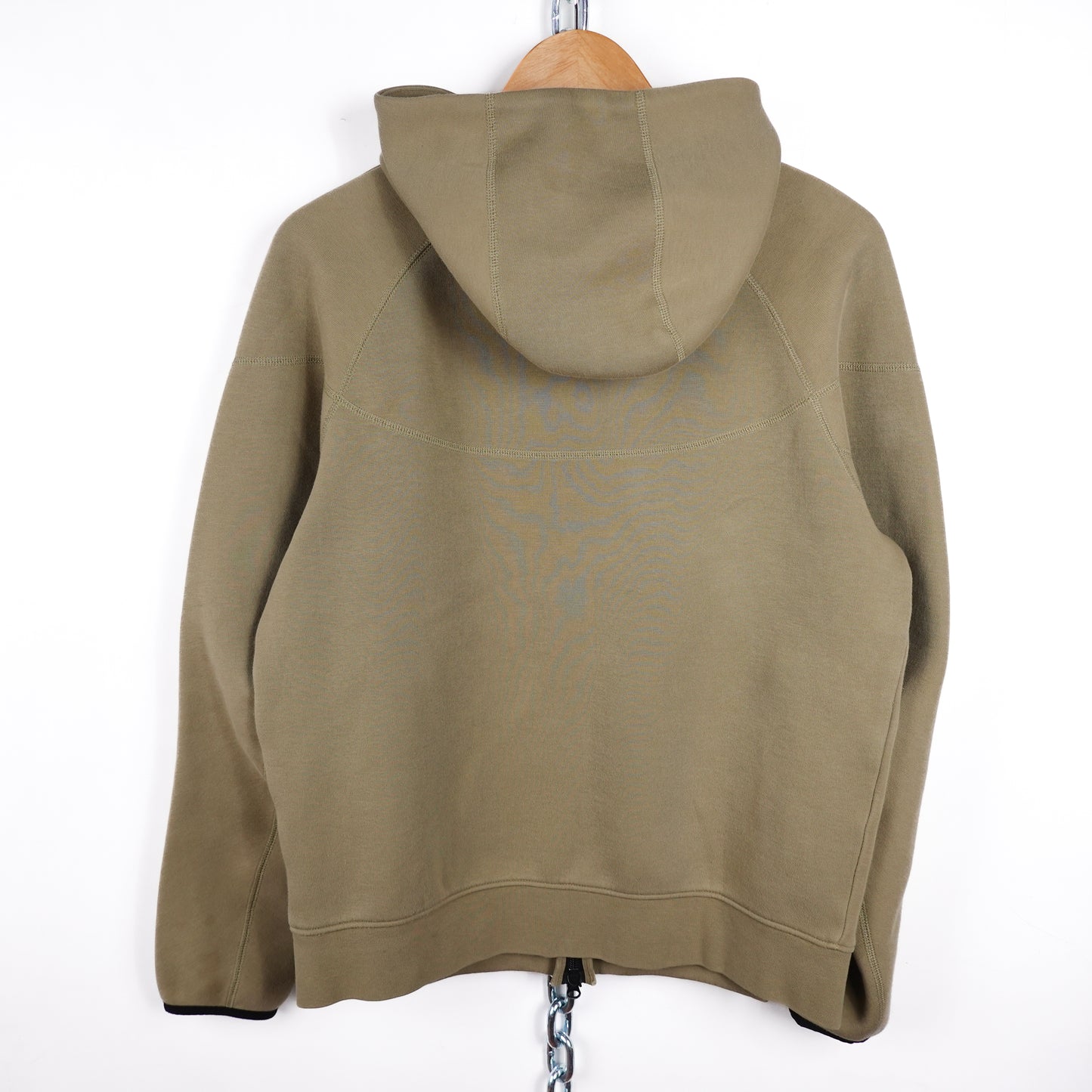 Nike Tech Green Zip Up Hoodie - Size M