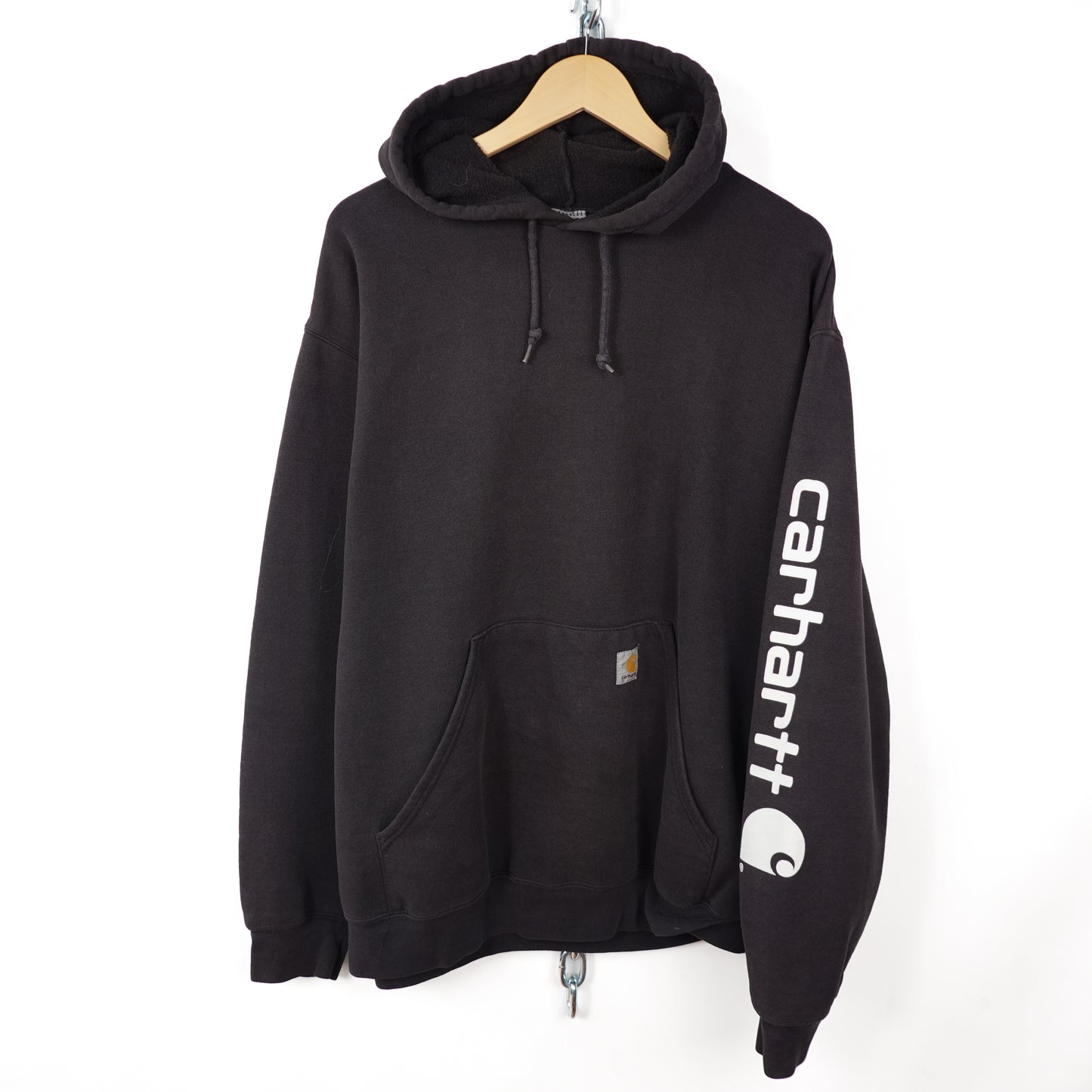 Vintage Carhartt Black Hoodie - Size XXL