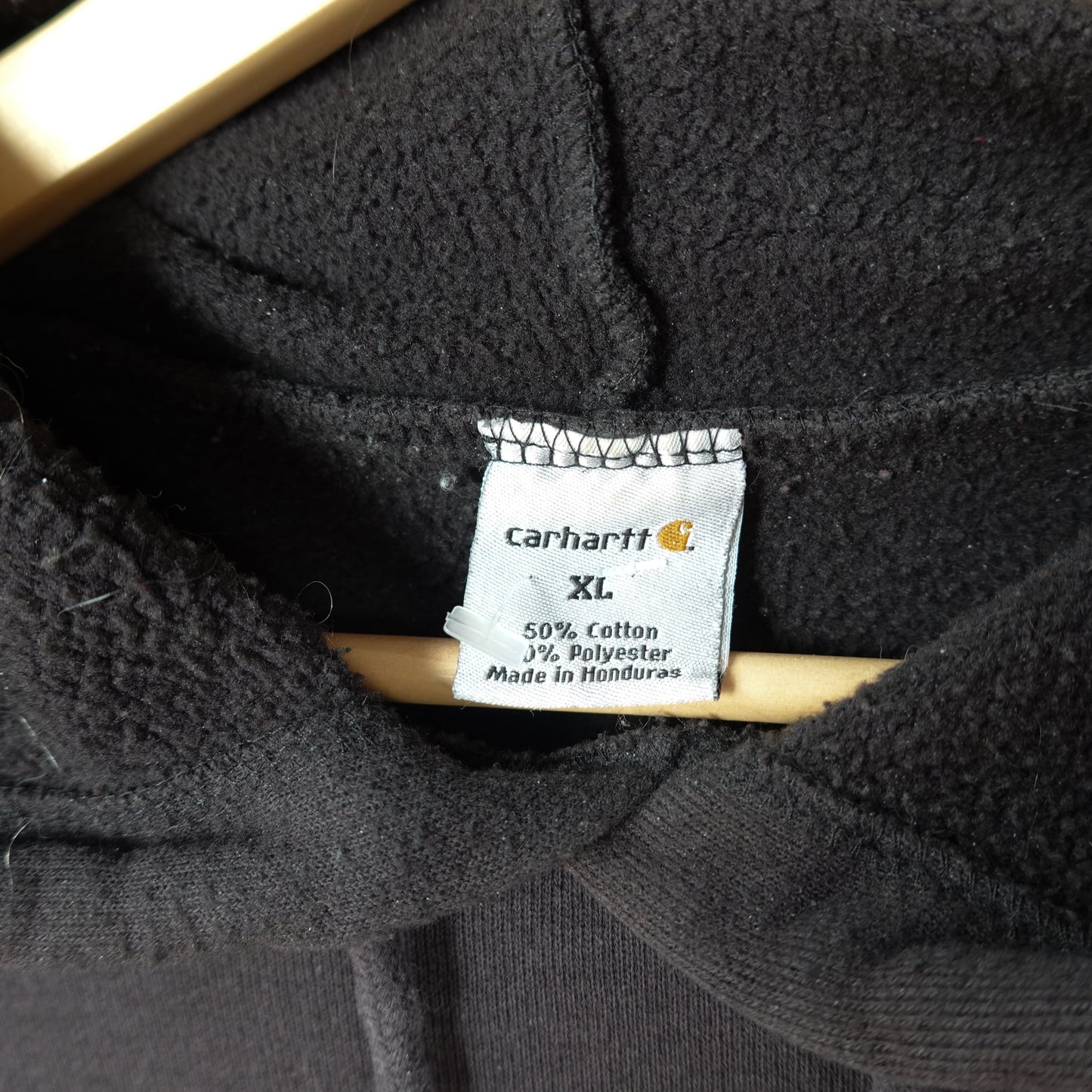 Vintage Carhartt Black Hoodie - Size XXL