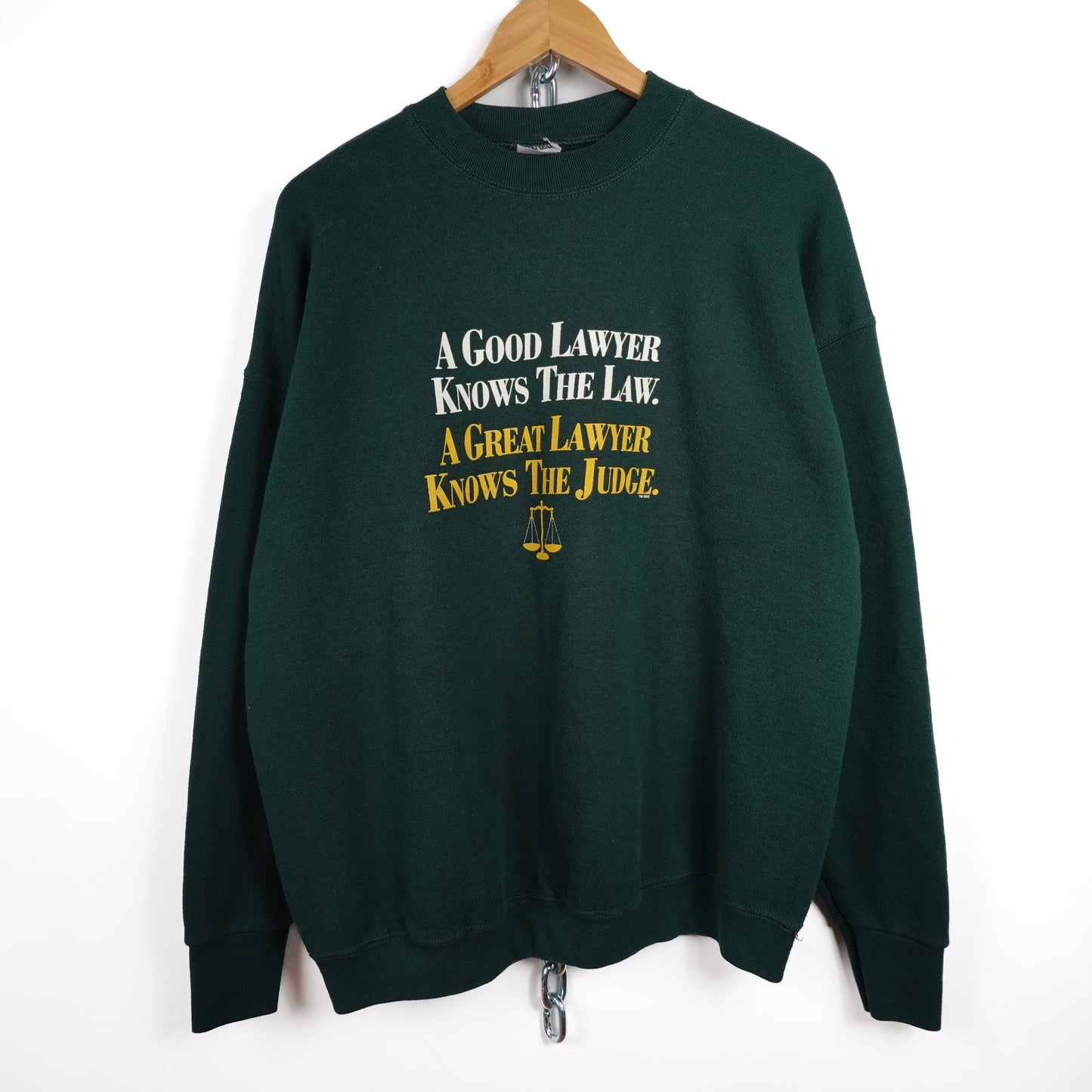 1990s Lawyer Crewneck - Size XL