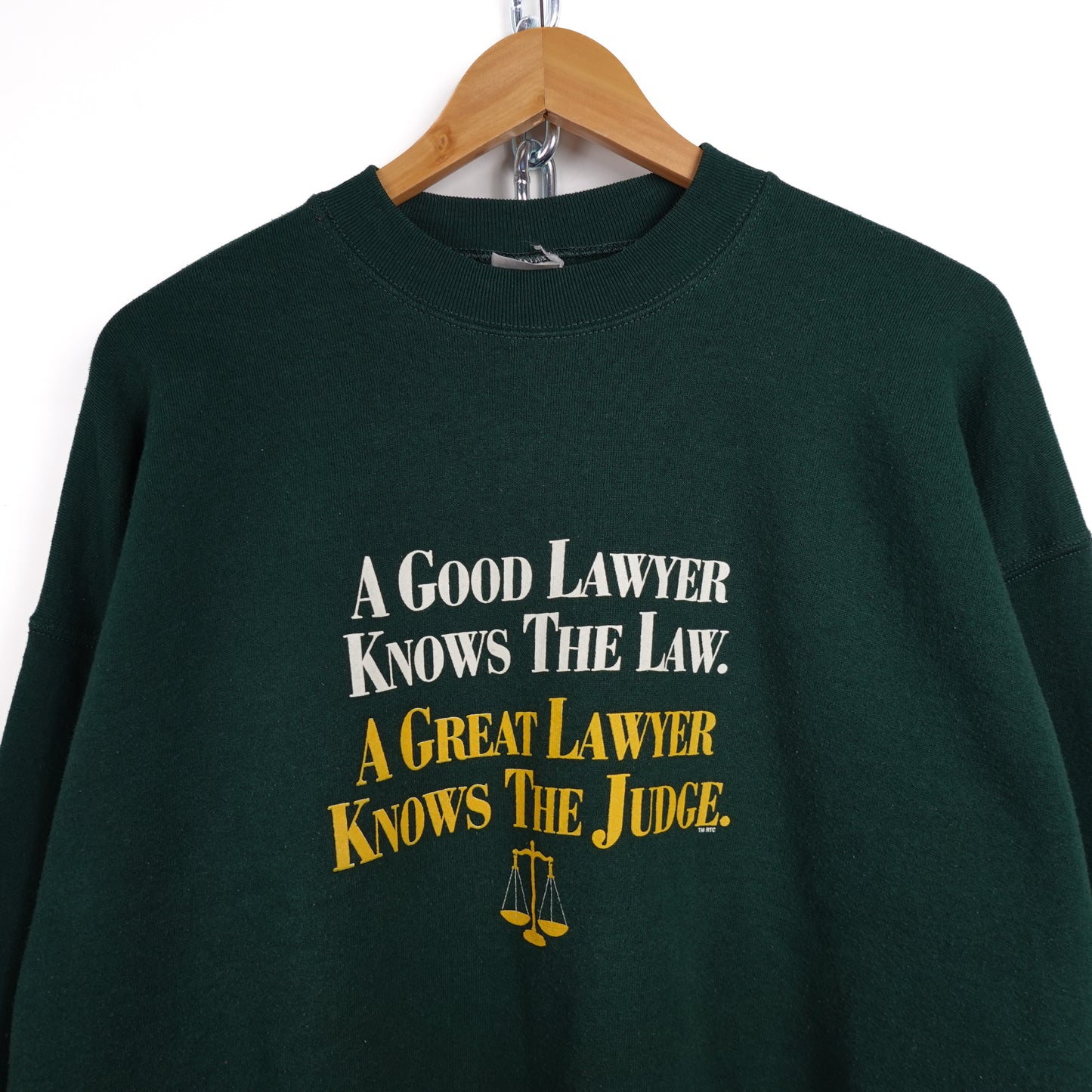 1990s Lawyer Crewneck - Size XL