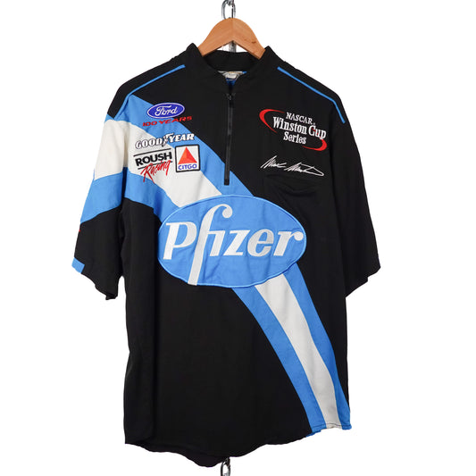 Nascar Pfizer Racing Shirt - Size L