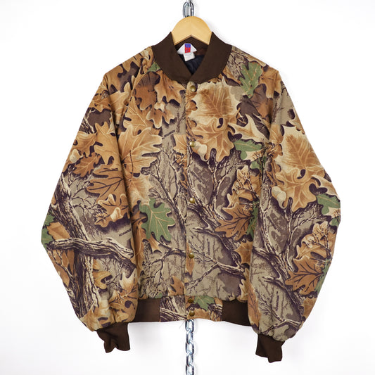 1990s Westark Leaf Camo Jacket - Size XL
