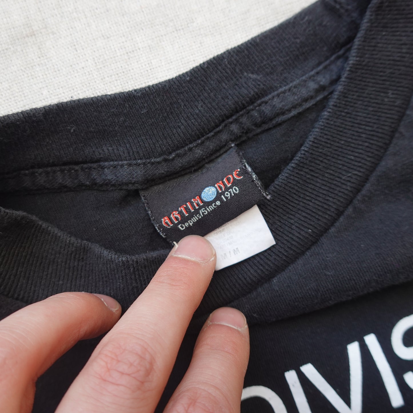 Y2K Joy Division Tee - Size M