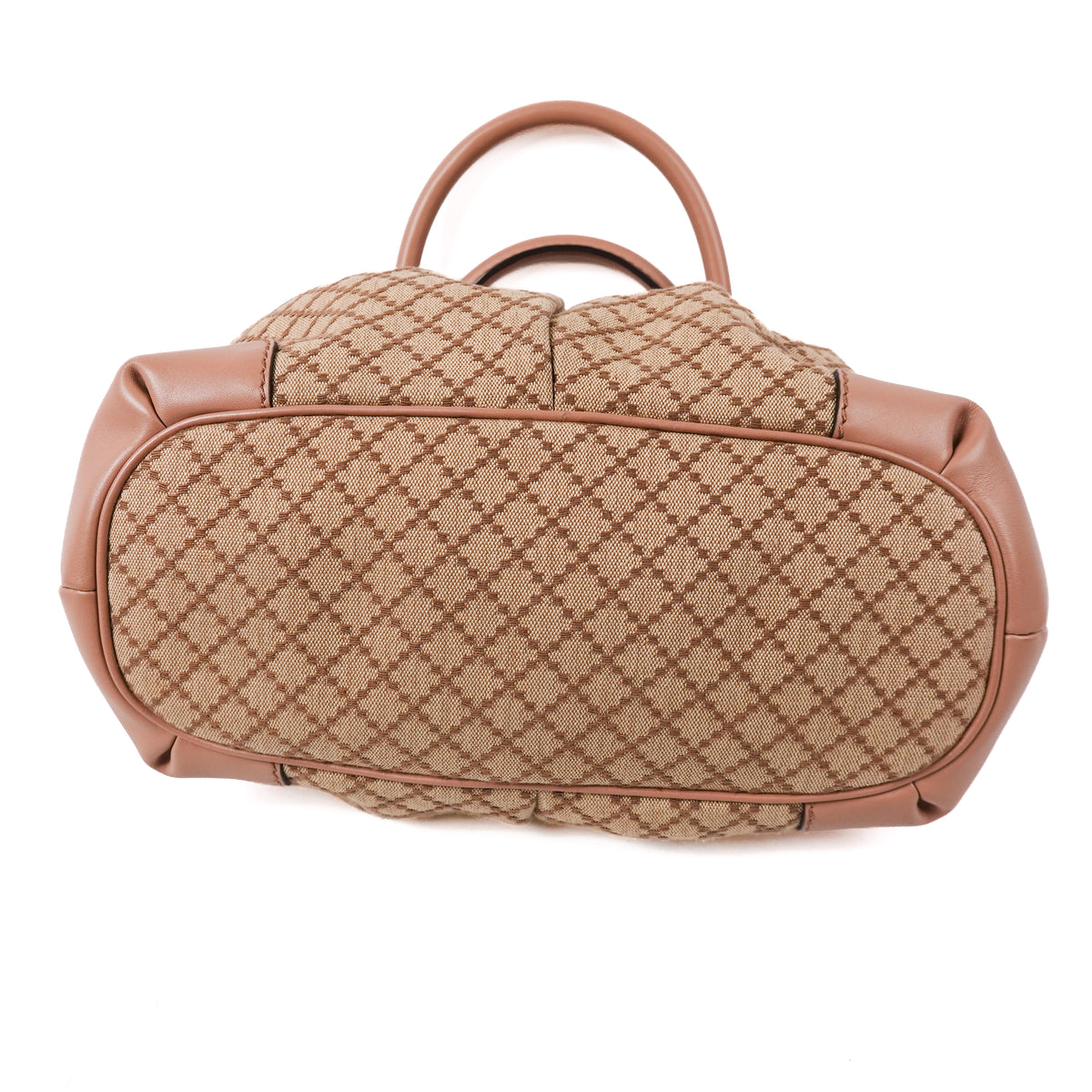Gucci Diamante Sukey Top Handle Bag - Pink/Beige