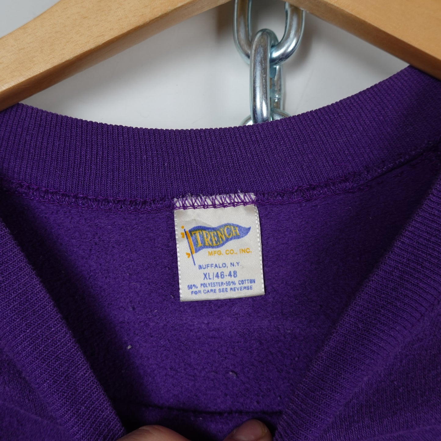 1989 Minnesota Vikings Crew - Size XL