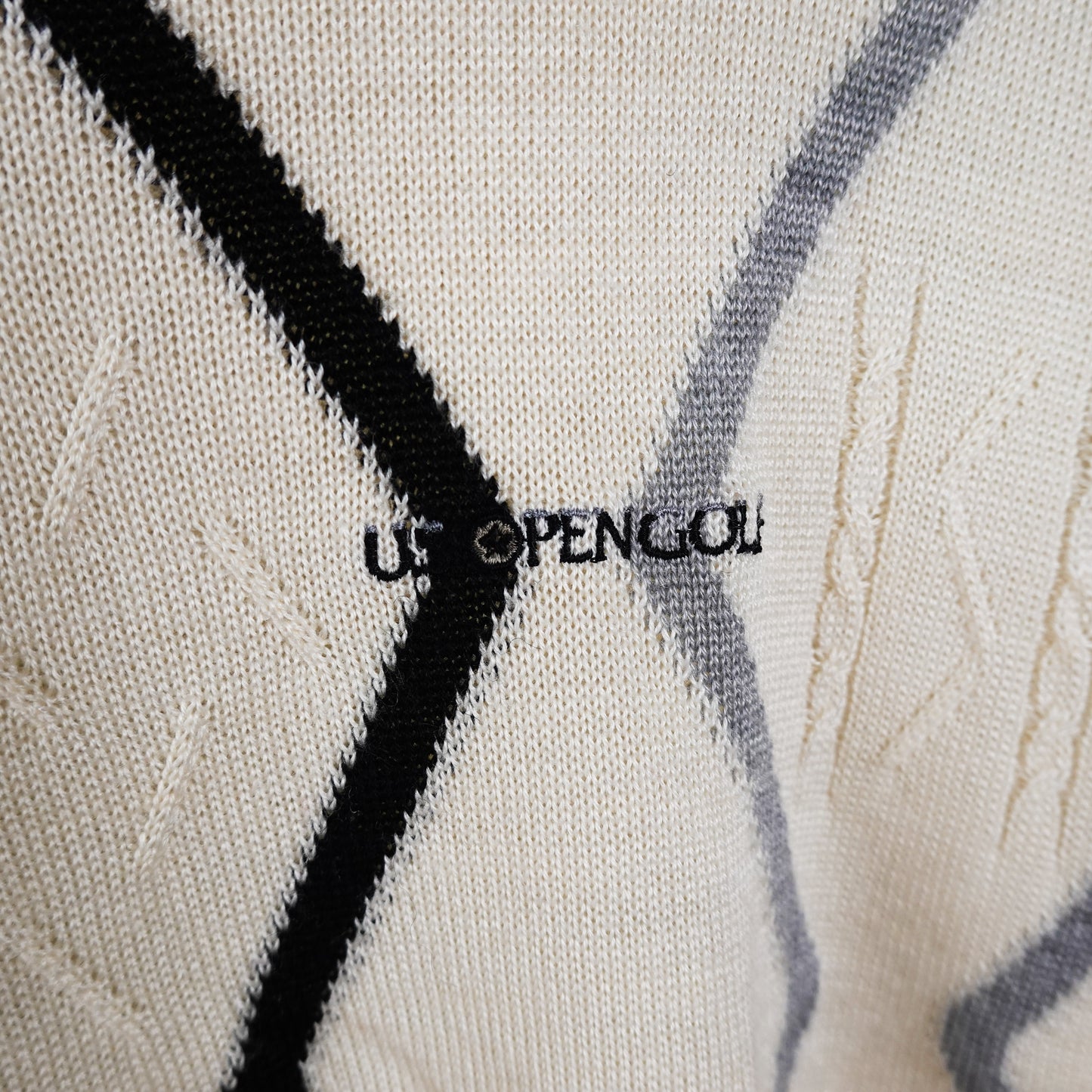 Vintage US Open Knit Sweater - Size L