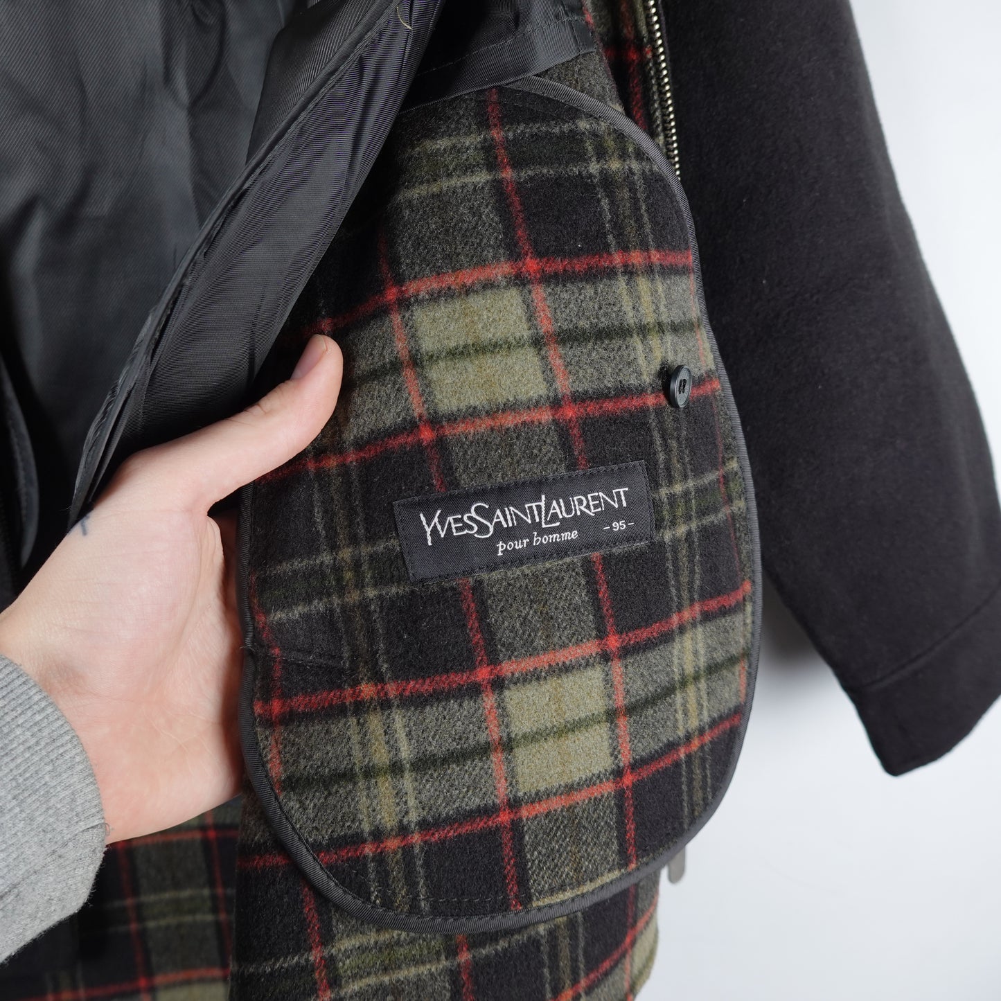 Vintage Yves Saint Laurent Wool Jacket - Size S