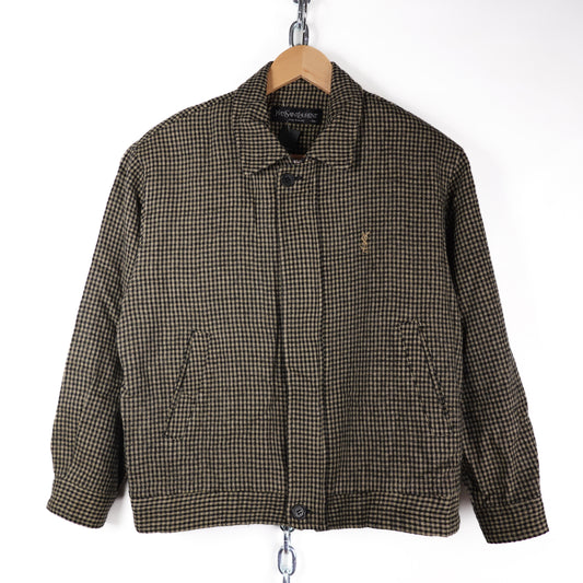 Vintage Yves Saint Laurent Harrington Jacket - Size S