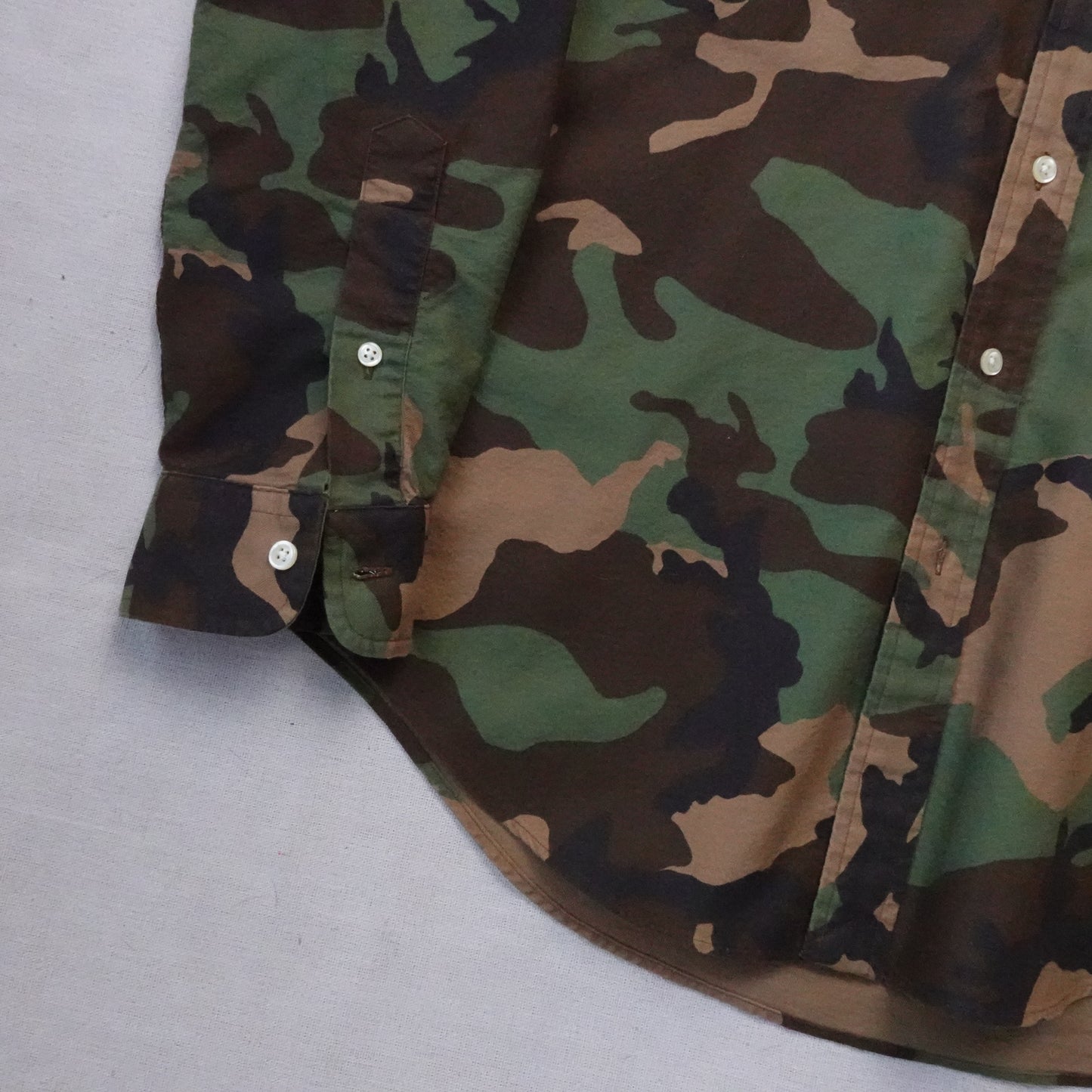 Polo RL Camo Button Up - Size M