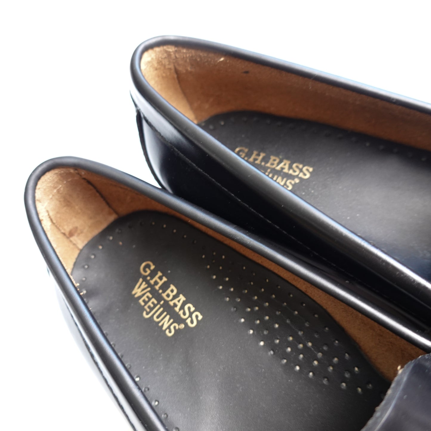 G.H.Bass Weekjuns Leather Loafers - Size 8