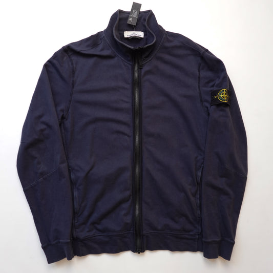 Stone Island Zip Up Sweater - Size L