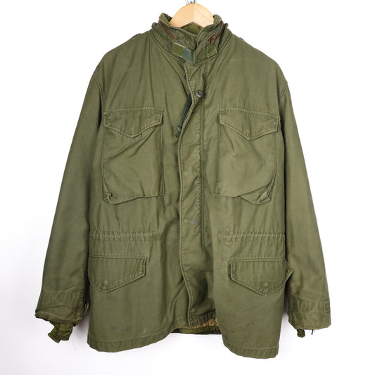 Vintage Military Heavy Coat - Size L