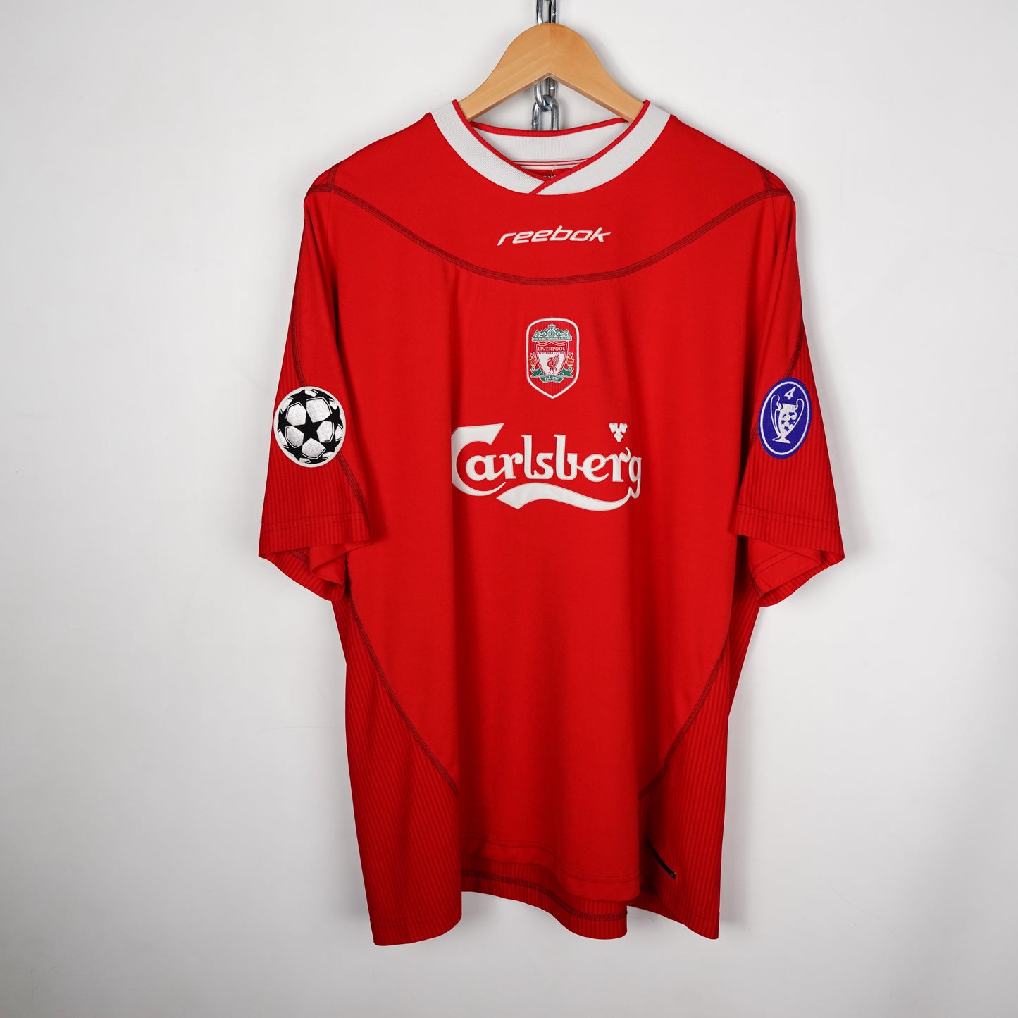 2002/03 Liverpool Reebok Champions Kit - Size XXL
