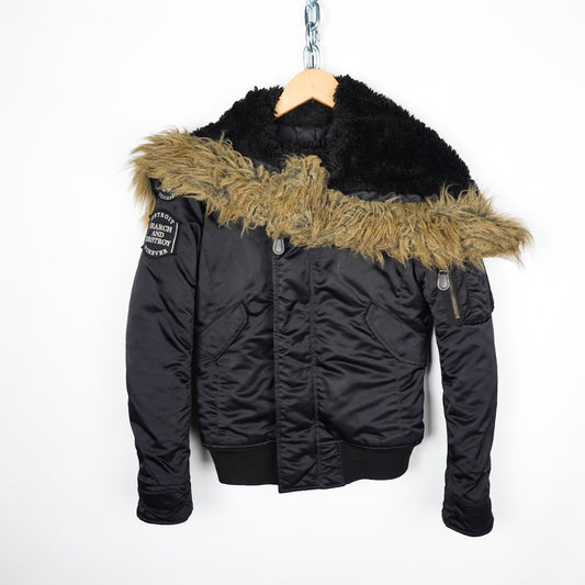 Hysteric Glamour Search & Destroy Bomber - Size XS