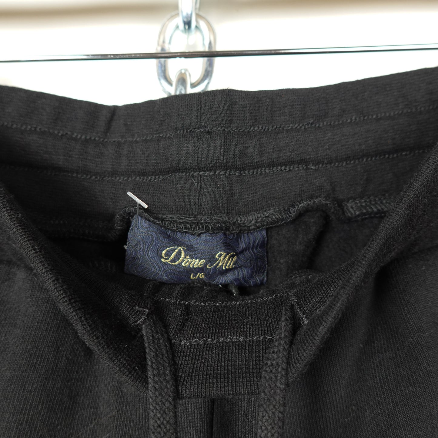 Dime Black Sweat Pants - Size L