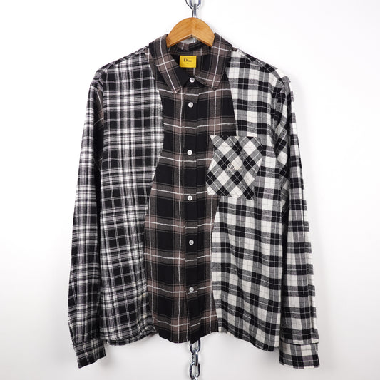 Dime Patchwork Flannel - Size M